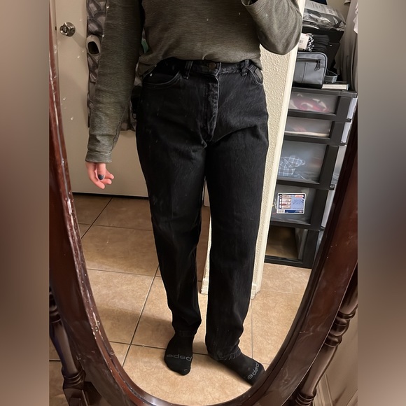 Vintage 90s High-Waist Wrangler Jeans - Picture 8 of 9